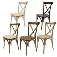 Crossback Stacking Chairs