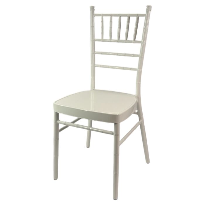 Aluminium Chiavari Chair – White