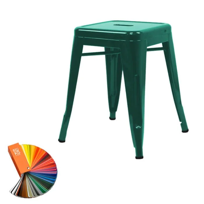 Bespoke RAL Colour Tolix Style 46cm Low Stool