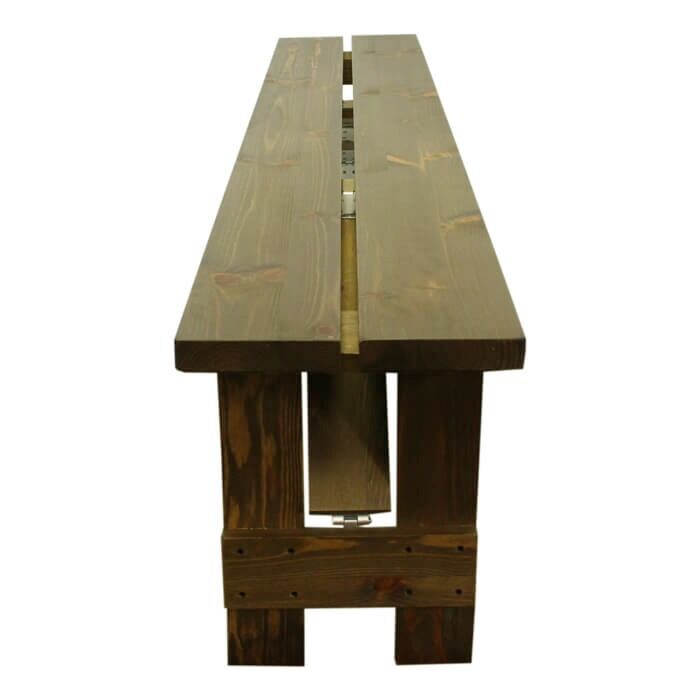 Rustic Folding Farm Bench - 183cm