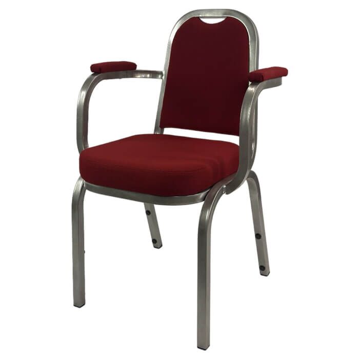 Steel Stacking Chair - Taurus with Arms