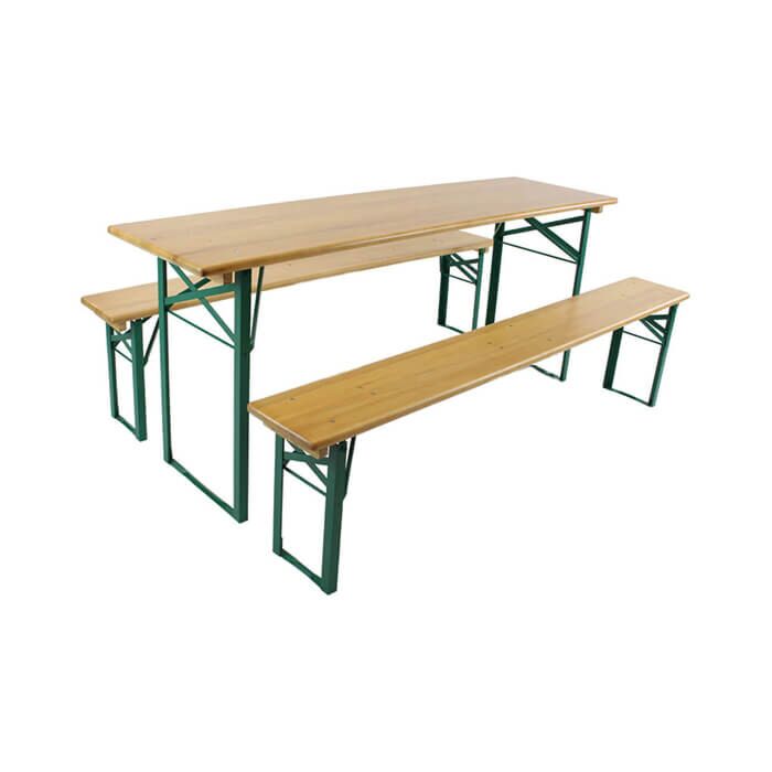 Oktoberfest Beer Table and Bench Set - 183cm