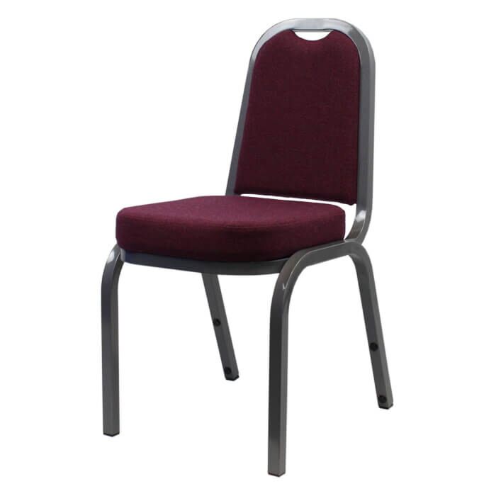 Profile view of Taurus Aluminium Stacking Chair