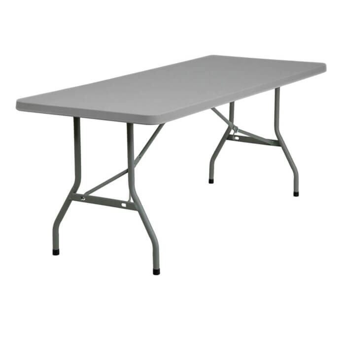 6ft 2ft 6in rectangle banqueting table