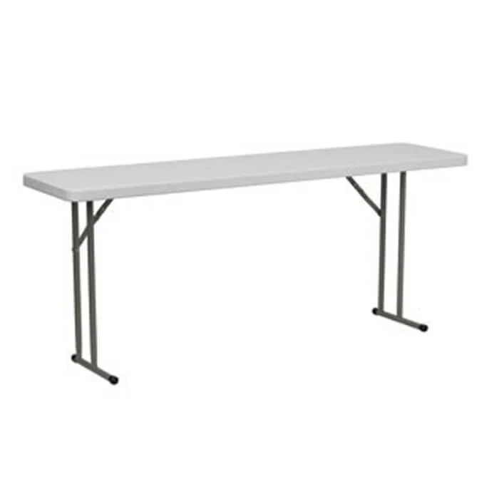 6ft 1ft 6in rectangle banqueting table