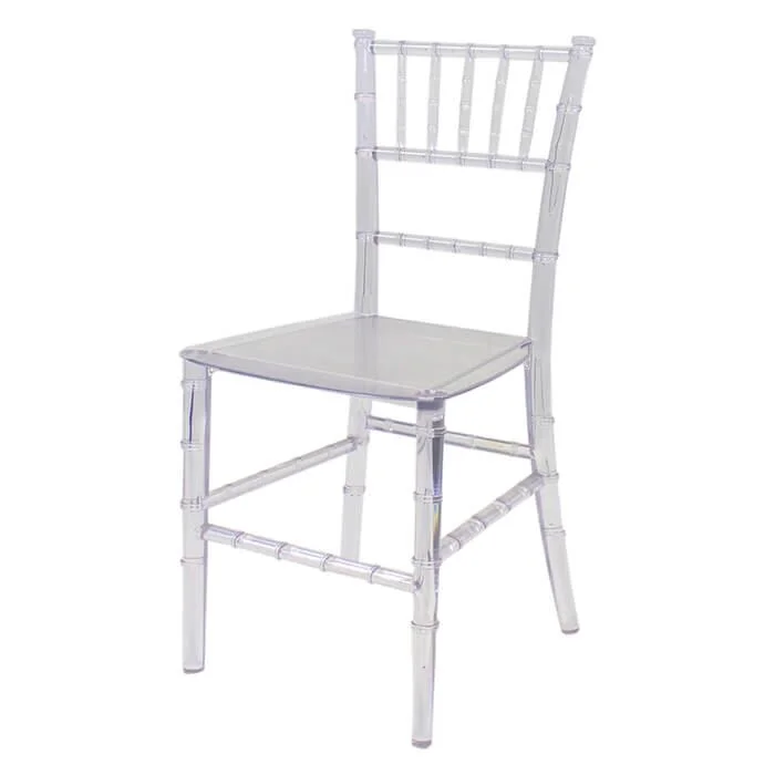 Profile View of Ice Children's Chiavari Chair