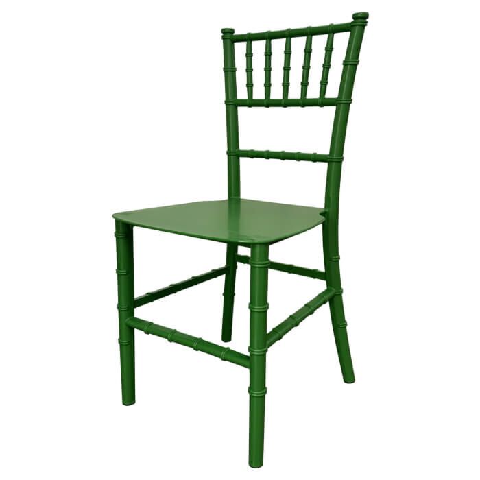 Children's Resin Chiavari Chair - Green