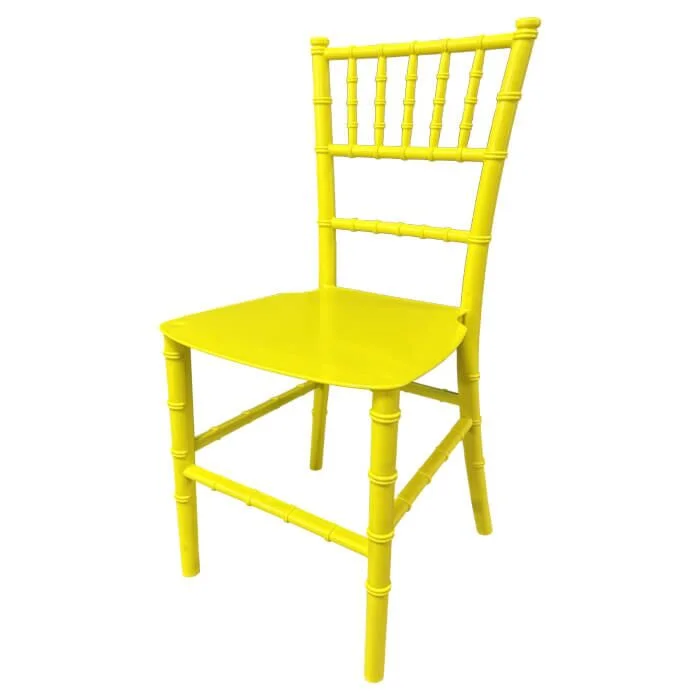 Children's Resin Chiavari Chair - Yellow
