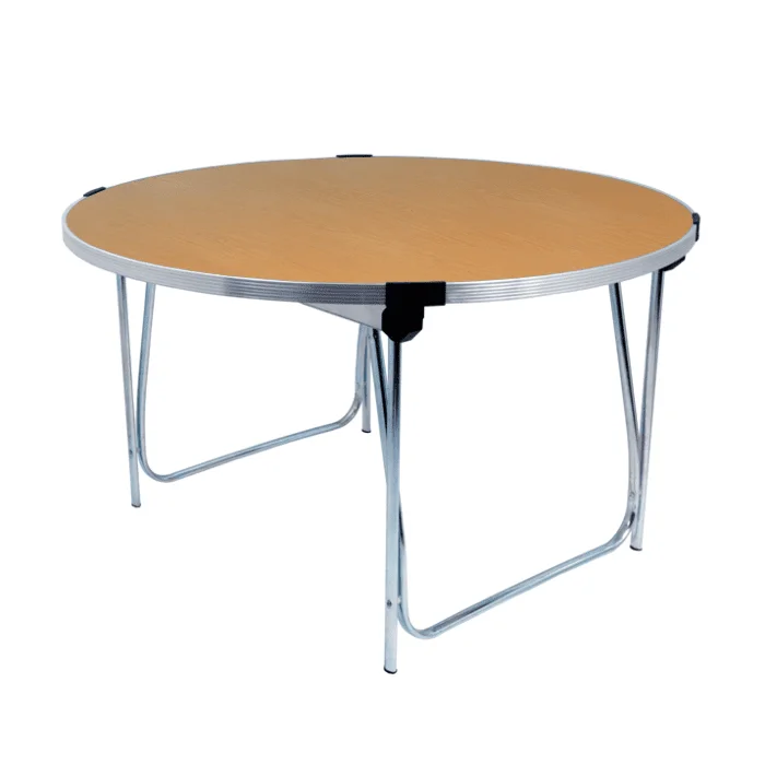 Round Laminate Folding Table - 4ft Round (1220mm)