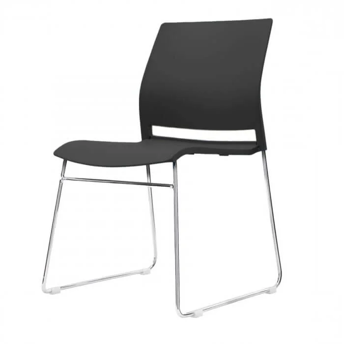 Verse Plain Shell Skid Base Chair