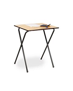 50 Folding Exam Desks and Large Trolley Bundle