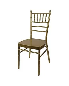 Aluminium Chiavari Chair – Gold