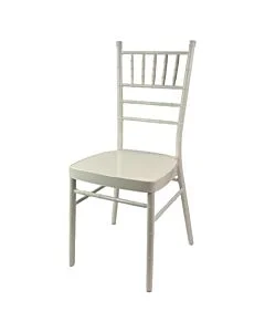 Aluminium Chiavari Chair – White