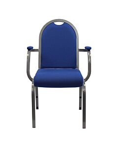 Steel Stacking Chair - Church 100 with Arms