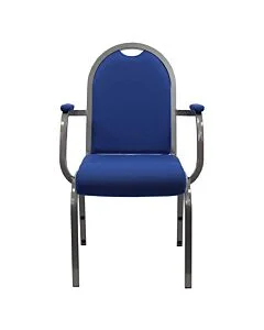 Steel Stacking Chair - Church 100 with Arms