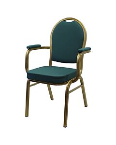 Aluminium Stacking Chair - Atlantic with Arms