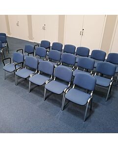 Club Iso Conference Chair - Chrome Frame