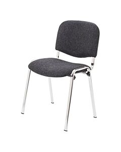 Club Iso Conference Chair - Chrome Frame