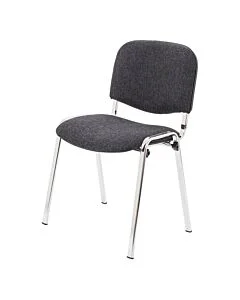 Club Iso Conference Chair - Chrome Frame