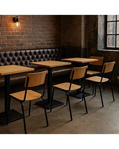 Varsity Stacking Chair - Oak