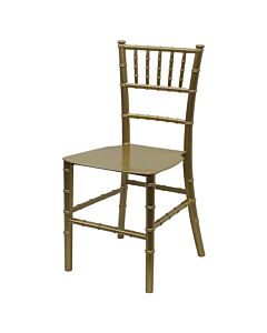 Children's Resin Chiavari Chair - Gold