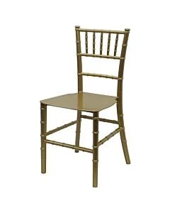 Children's Resin Chiavari Chair - Gold
