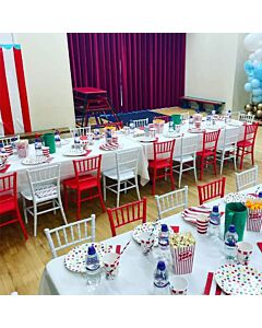 Children's Resin Chiavari Chair - Red