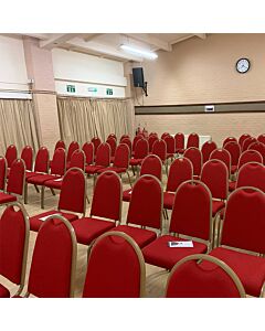 Profile view of Church 700 Steel Stacking Chair