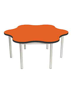Flower Table Fixed Leg for Children