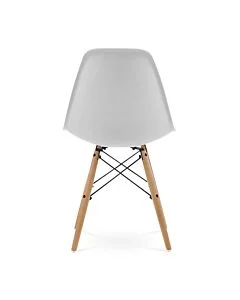 Eiffel Tower Chair Wooden Legs Side Chair