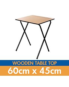 Compact Folding Exam Desk