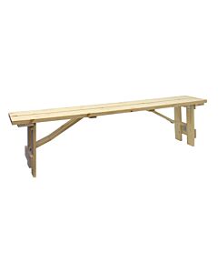 Raw Folding Farm Bench - 183cm