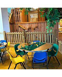 Round Laminate Folding Table - 4ft Round (1220mm)