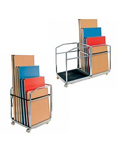 Economy and Contour Aluminium Folding Table Trolley