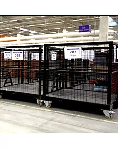 Heavy Duty Warehouse Table and Chair Storage Trolley