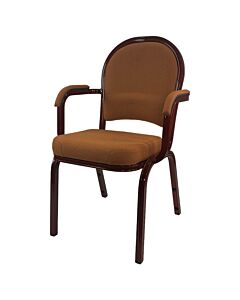 Aluminium Stacking Chair - Comodor with Arms