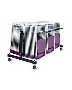 Folding Chair Trolley - Single row Three columns hanging