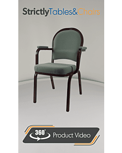 Aluminium Stacking Chair - Comodor with Arms