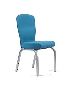 Profile view of Flex-9 Steel Stacking Chair