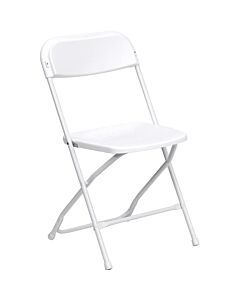 56 Economy Plastic Folding Chairs Bundle
