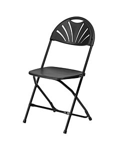 48 Fanback Plastic Folding Chairs Bundle