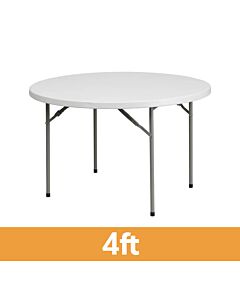 4ft round banqueting table