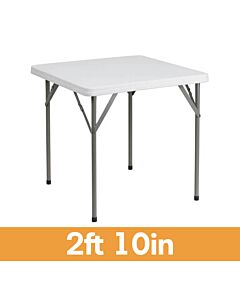 2ft 10in square banqueting table