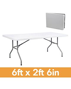 6ft 2ft 6in rectangle banqueting table