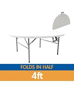 4ft round banqueting table