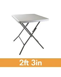 2ft 3in square banqueting table