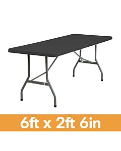 6ft 2ft 6in rectangle banqueting table