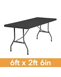 6ft 2ft 6in rectangle banqueting table