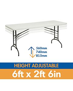 6ft 2ft 6in rectangle banqueting table