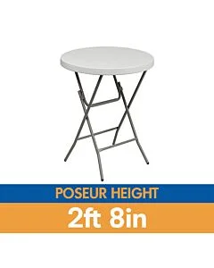 2ft 8in round banqueting table